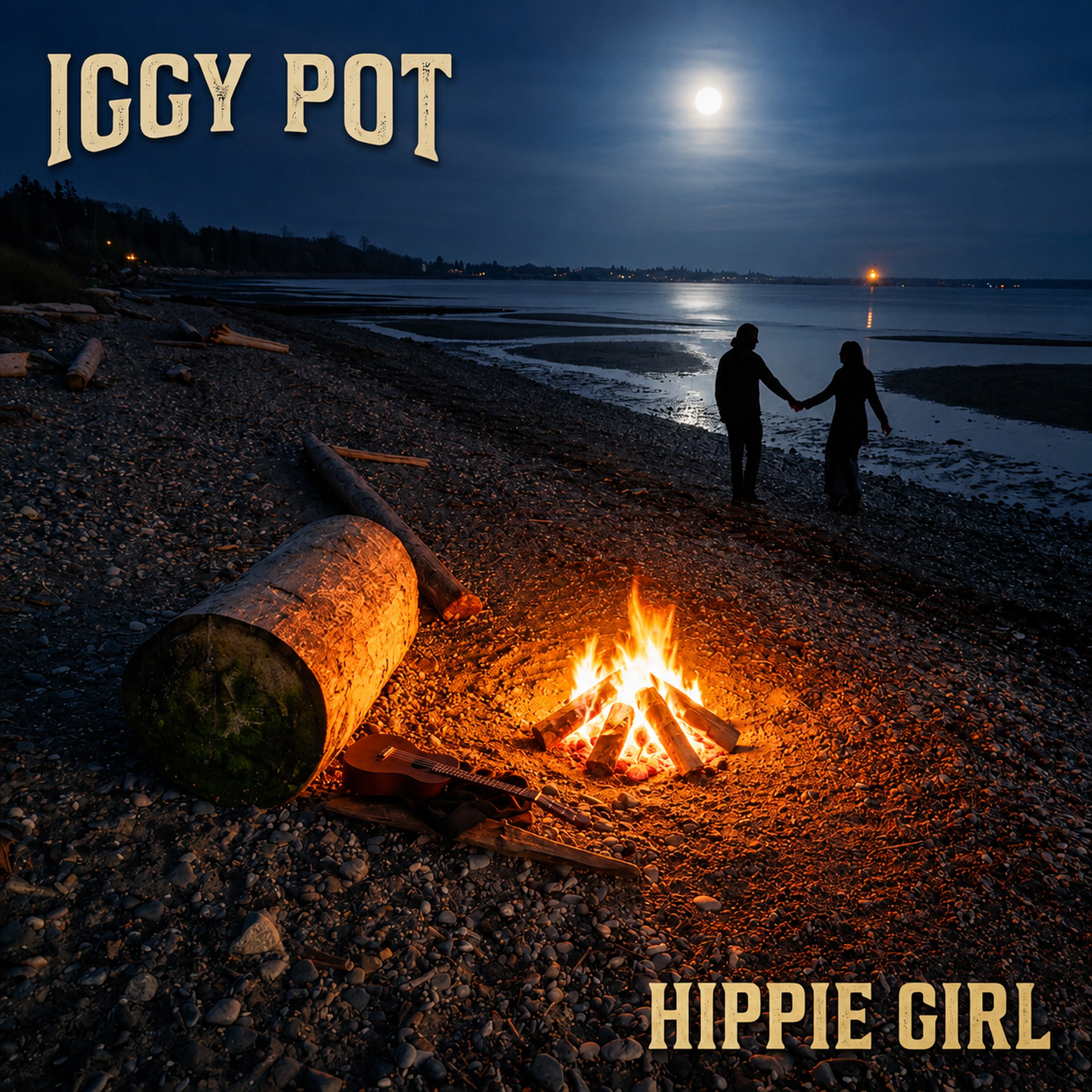 Hippie Girl single cover by Iggy Pot